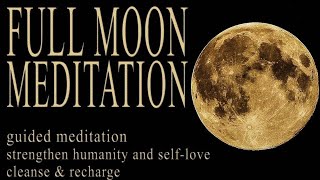 Aquarius FULL MOON Meditation August 2025 Aquarius guided full moon meditation letting go self love