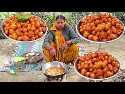 आलू की बरुल्ले रेसिपी | अलीगढ़ की मशहूर चटपटी चाट आलू के बरुले | Aloo Barule Recipe | Aloo Ke Barule