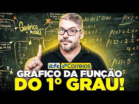 Como Aprender o Gráfico da Função do 1° Grau da Banca IBFC Para o Concurso dos Correios