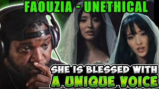 Vocalist Reacts - Faouzia - UNETHICAL (Official Music Video)