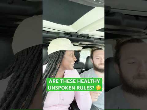 unspoken rules in our marriage