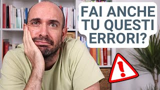 7 errori che forse fai anche tu in italiano | Italiano per principianti