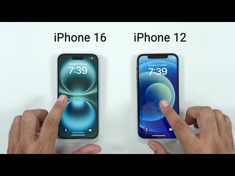 iPhone 16 vs iPhone 12 - SPEED TEST