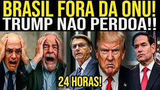 MORAES USA BOLSONARO DE ESCUDO CONTRA SANSOES DE TRUMP . TRUMP NAO PERDOA E PODE REVOGAR VISTOS DA O