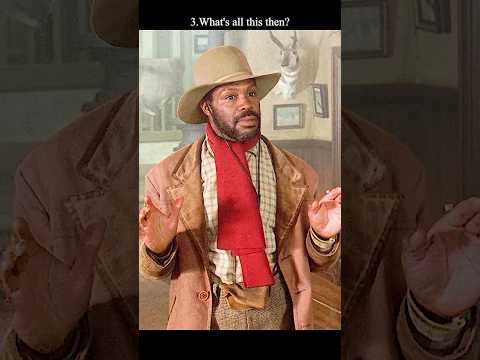 “Why you don’t start a bar fight with Danny Glover.” #Western