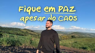 Como ter paz no meio de tanta notícia ruim?