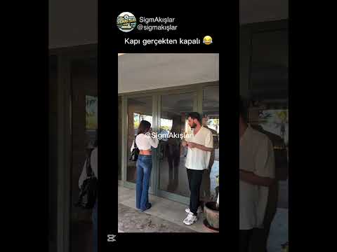 Kapı gerçekten kapalı 😂