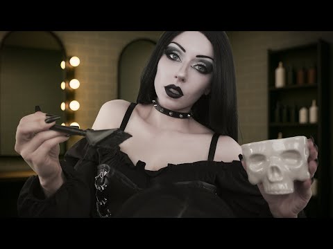 Goth Hairstylist Fixes You… Whether You Like It or Not | ASMR