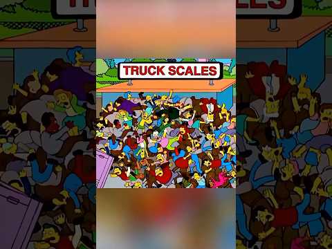 Springfield breaks world record #shorts #clips #simpsons