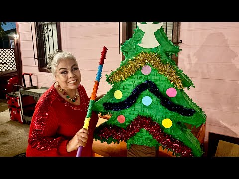 Nuestra Última piñata del 2024 En  Familia #envivo#cocina #navidad