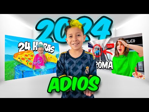 REACCIONÉ A MIS VIDEOS DE TODO EL 2024!!