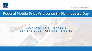 mDL Industry Day Wrap Up and Keynote; Mobile Driver's License Industry Day 2025
