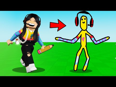 LO que DIBUJAS cobra VIDA en ROBLOX ✏️💀 Extremo | paolazgames