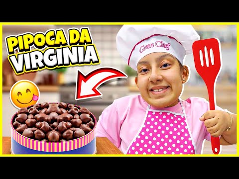 Fizemos a PIPOCA DA VIRGÍNIA e DEU RUIM - Clau Santana e MC Divertida