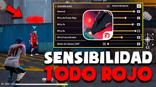 ✅ LA MEJOR SENSIBILIDAD ⚙ para dar TODO ROJO 👺 en la *NUEVA ACTUALIZACIÓN*🔥 de FREE FIRE 2025