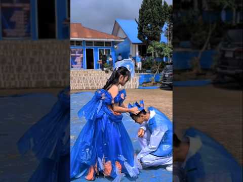 wow raja ratu bergaun biru #magic5 #pengantin #nur #magic5 #clbk #doma
