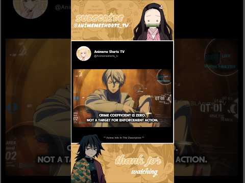 She lacks determination 💔 - Makishima kills Yuki - Psycho Pass