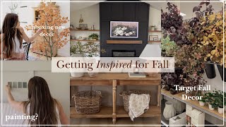 Getting Inspired for Fall | Target Fall Decor 2025, Fall Unboxing, & Home Design Ideas