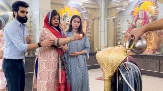 Sandy aur Vicky ke sath ki Special Pooja 🙏