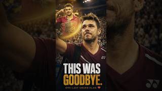 THIS WAS GOODBYE. 💔 #shorts #MoreThanSportz #StanWawrinka