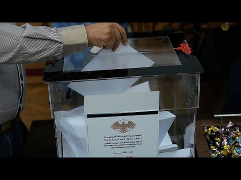 YouTube video thumbnail: Counting Underway in Syria's First Parliamentary Elections Since Ouster of Assad