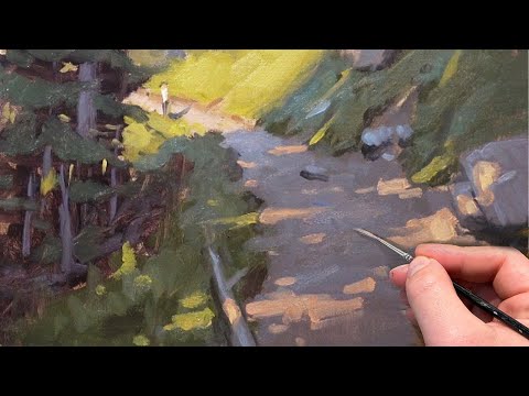 My best tips for painting light in a landscape