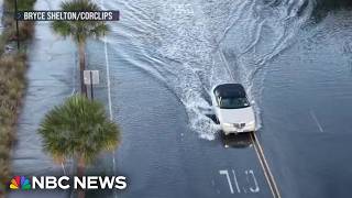 YouTube video thumbnail: King Tides Flood Communities Along Both U.S. Coasts