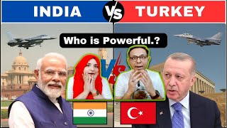 Pakistan Reacts 🇵🇰🇹🇷IN Türkiye VS Hindistan Askeri Karşılaştırması 2025