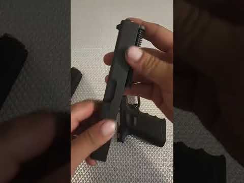 how to remove a Glock slide