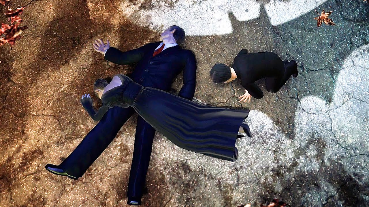 Thomas Wayne Death Scene & Bruce Wayne Hallucinates About Joker Scene - Batman Arkham Series