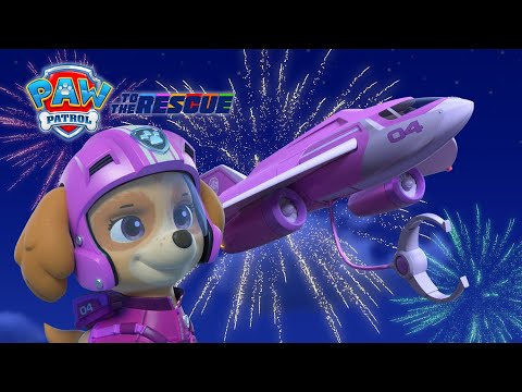 Skye Saves the Firework Bike | PAW Patrol: To The Rescue | Cartoons for Kids