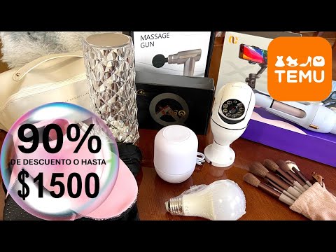 TEMU NOS OFRECE 90% O $1500 EN DESCUENTO!