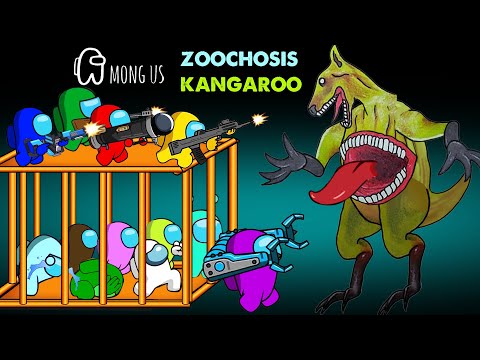 어몽어스 VS ZOOCHOSIS KANGAROO #1 | Among Us Zombies Animation