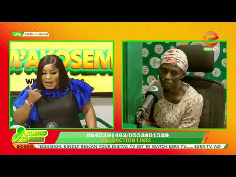 Ezra M'akosem with Maa Akos  8-2-25  on Ezra radio and tv|Akoma mu nsem