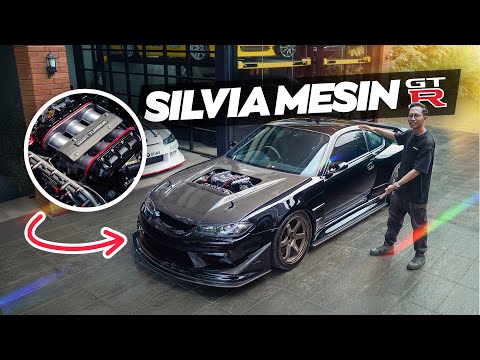 Lebih Ganas dari Mobil BRIMOB‼️ Silvia S15 dengan Mesin VR38