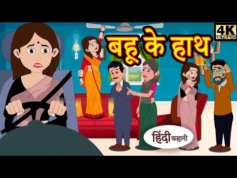 बहू के हाथ | Story in Hindi Hindi Story Moral Stories Bedtime Stories New Story Story HD