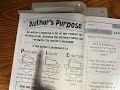 Exploring the Author's Purpose in HMH Content