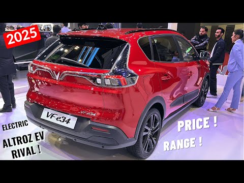 New Tata Altroz EV Rival - Rs 12 Lakh Electric Hatchback | Vinfast e34 Review | Price Range Features