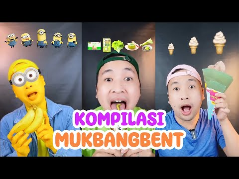 MUKBANGBENT KOMPILASI | MAKAN EMOJI LUCU | MAKAN SESUAI WARNA | EATING SHOW