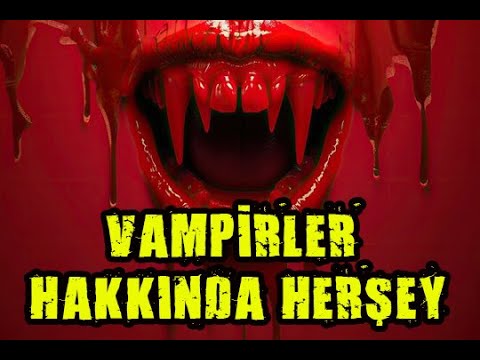 VAMPİRLER HAKKINDA HERŞEY