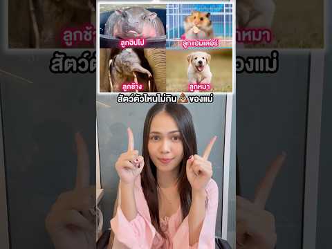 ตัวไหนไม่กินของเสียของแม่