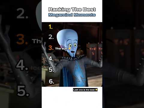 Ranking The Best Megamind Moments