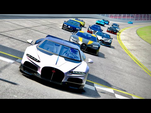 Bugatti Tourbillon vs All Bugatti Hypercars at Special Stage Route X