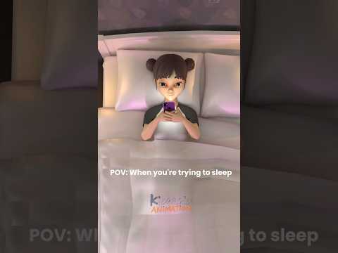 Try to Sleep. #3danimation #funny