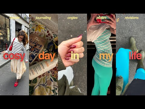 Une journée seule et productive à Paris (sport, révisions, ongles...)