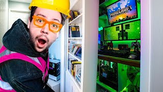 HO COSTRUITO LA STANZA DA GAMING SEGRETA NELLO STUDIO DI MARCY !