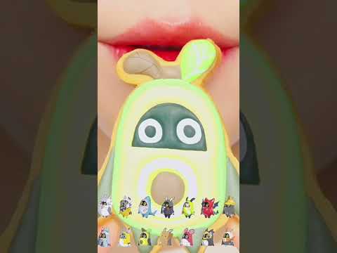 ASMR EATING EMOJI FOOD#1million