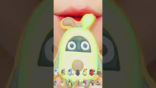 ASMR EATING EMOJI FOOD#1million