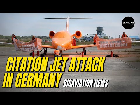 Protesters Jailed for Citation Jet Attack in Germany