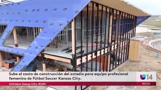 Sube el costo de construcción del estadio para equipo profesional femenino de Soccer de Kansas City